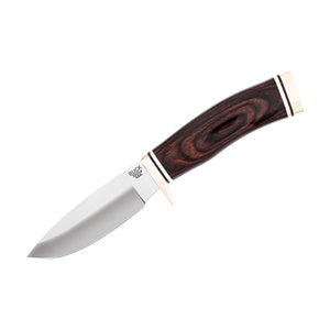 Buck Vanguard Drop Point Fixed Blade Knife wood