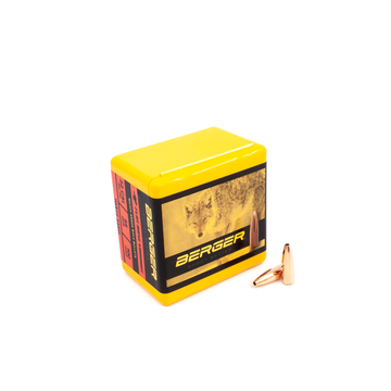 Berger 22 cal 55gr FB Varmint Projectiles 100pk