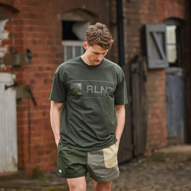 Ridgeline Unisex Basis Tee Olive Marl