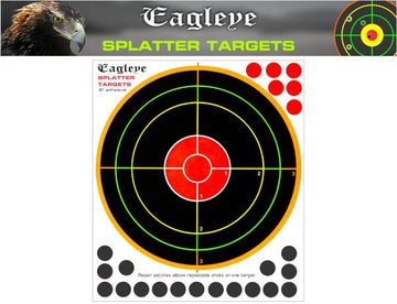 Eagle Eye Splatter Target Adhesive 5 pack