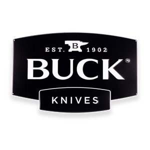 Buck Knives Black/Aluminium Sign 44 x 29cm