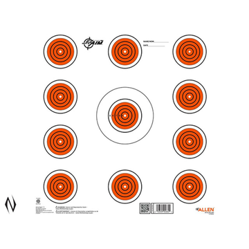 Allen EZ Aim Paper Target 11 Spot 13pk