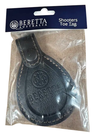 Beretta Leather Toe Tag