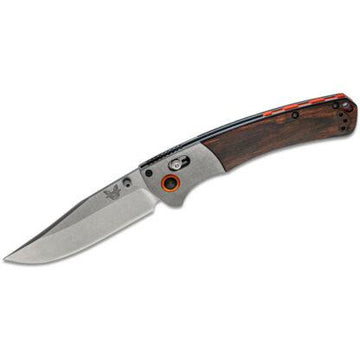 Benchmade 15080-2 Crooked River Folding Knife Wood