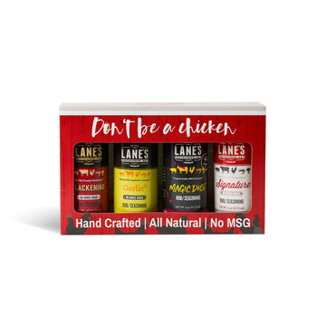 Lane's BBQ 4 Rub Gift Set