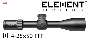 Element Optics Nexus Gen 2 4-25x50 FFP APR-1C Mrad