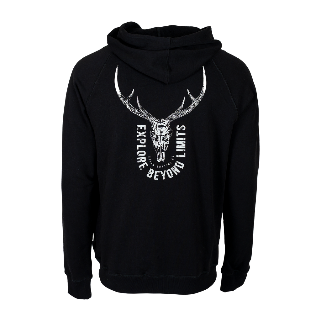Spika Mens Go Beyond Hoodie Black