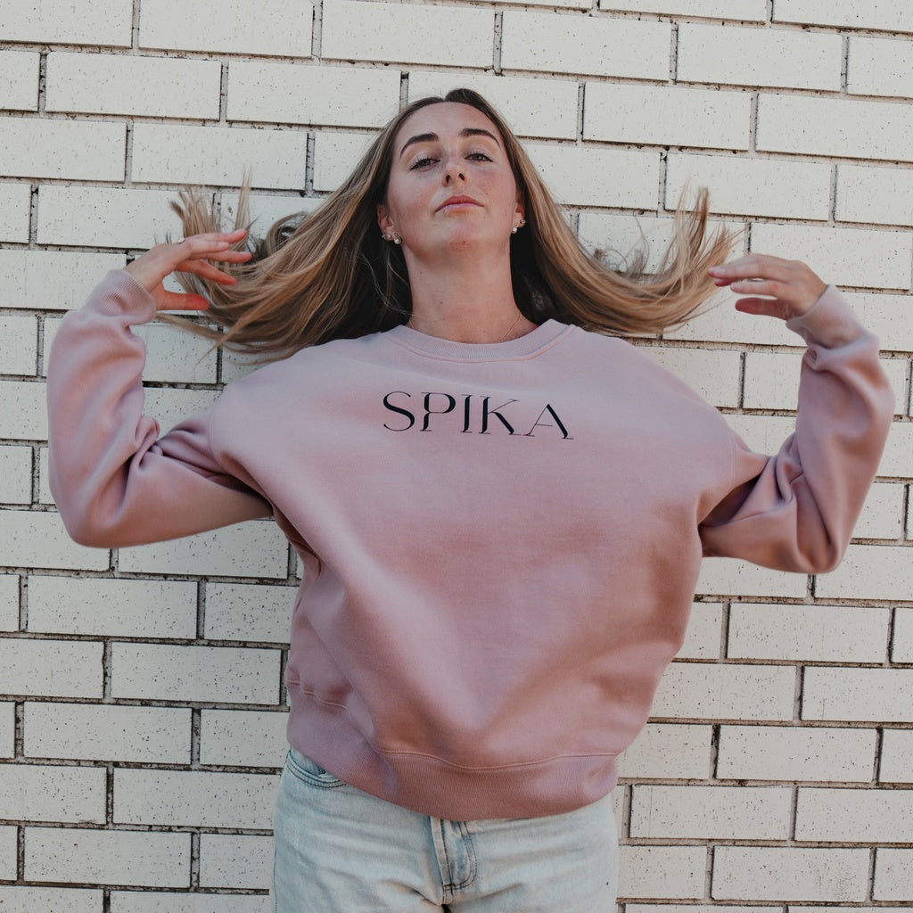 Spika Womens GO Coronet Jumper Dusty Pink