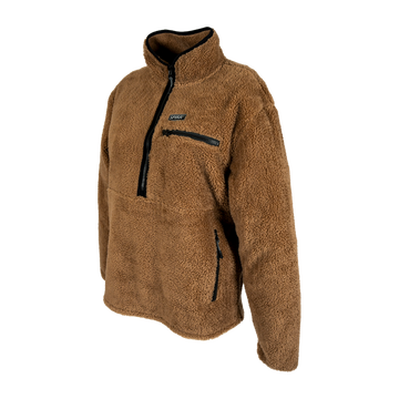 Spika Women's GO Sherpa Half Zip Tan