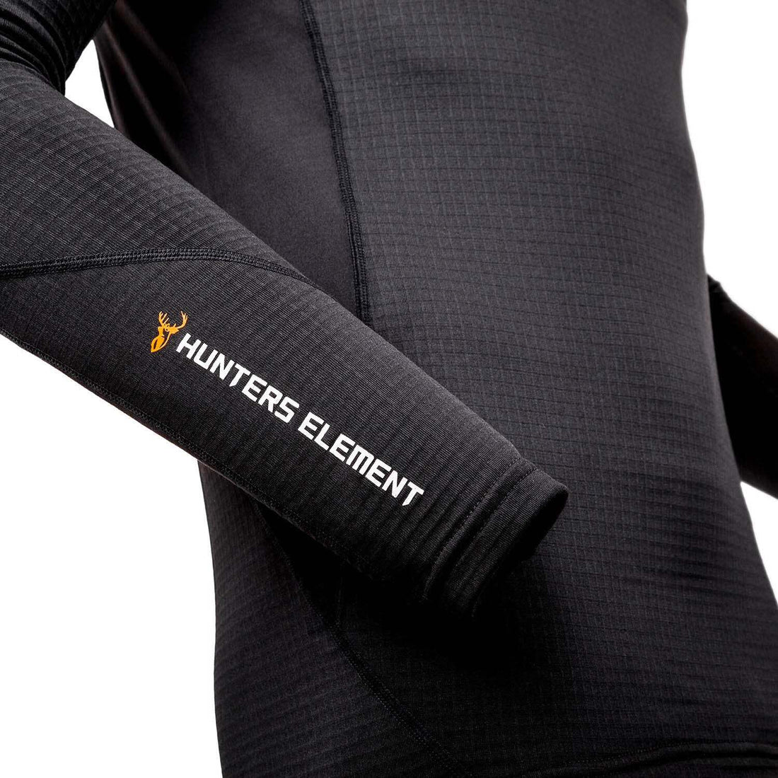 Hunters Element Mens Core+ Top (Black)