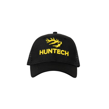 Huntech 3D Trucker Cap Black/Yellow