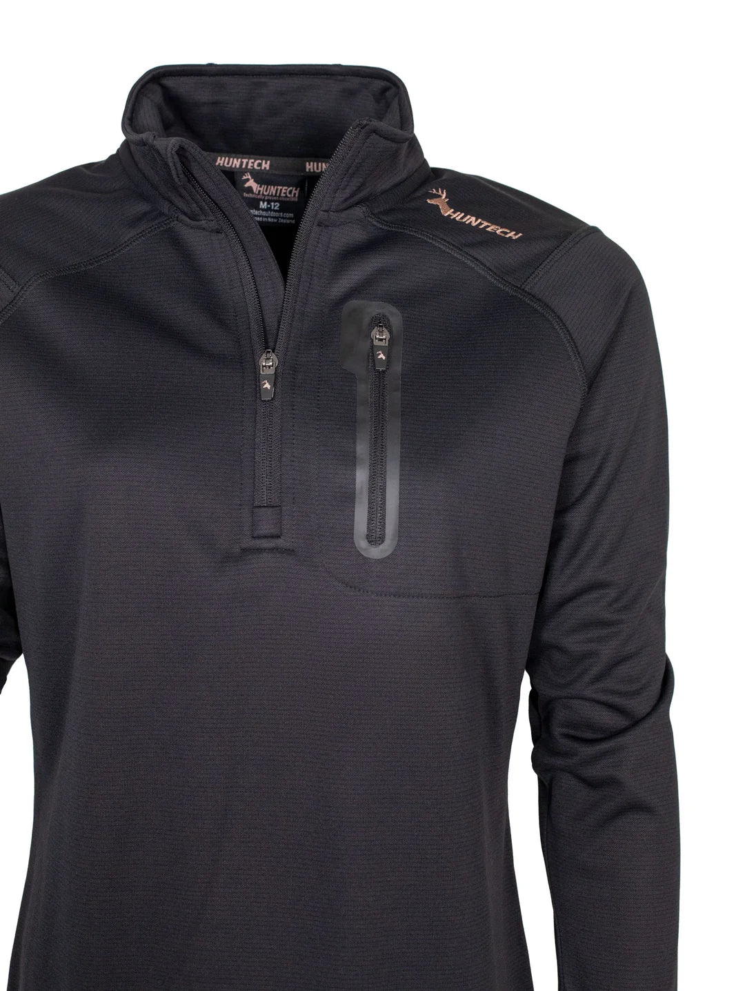 Huntech Womens Shingle Sweatshirt Black