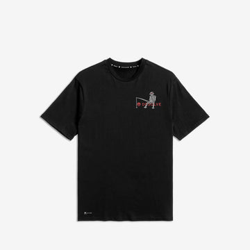 Desolve Mens Nowhere To Be Tee Black