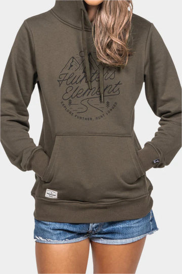 Hunters Element PATHWAY MW HOOD WOMENS