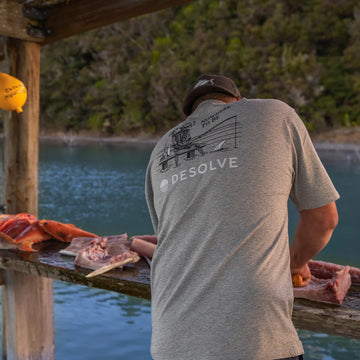 Nowhere To Be Tee Grey Marle