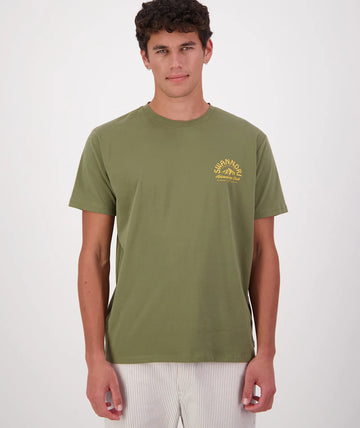 Swanndri Mens Mountain Top Printed Tee