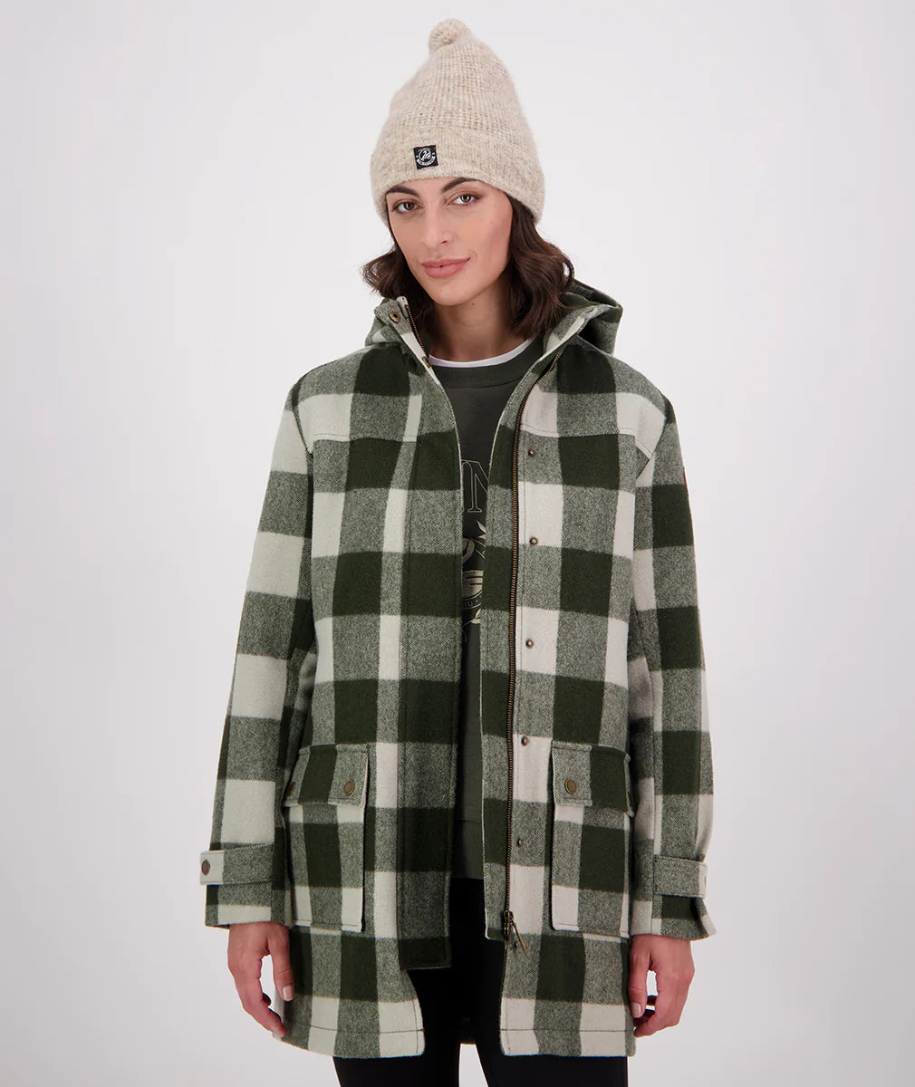 Swanndri Annmore Merino Wool Overcoat