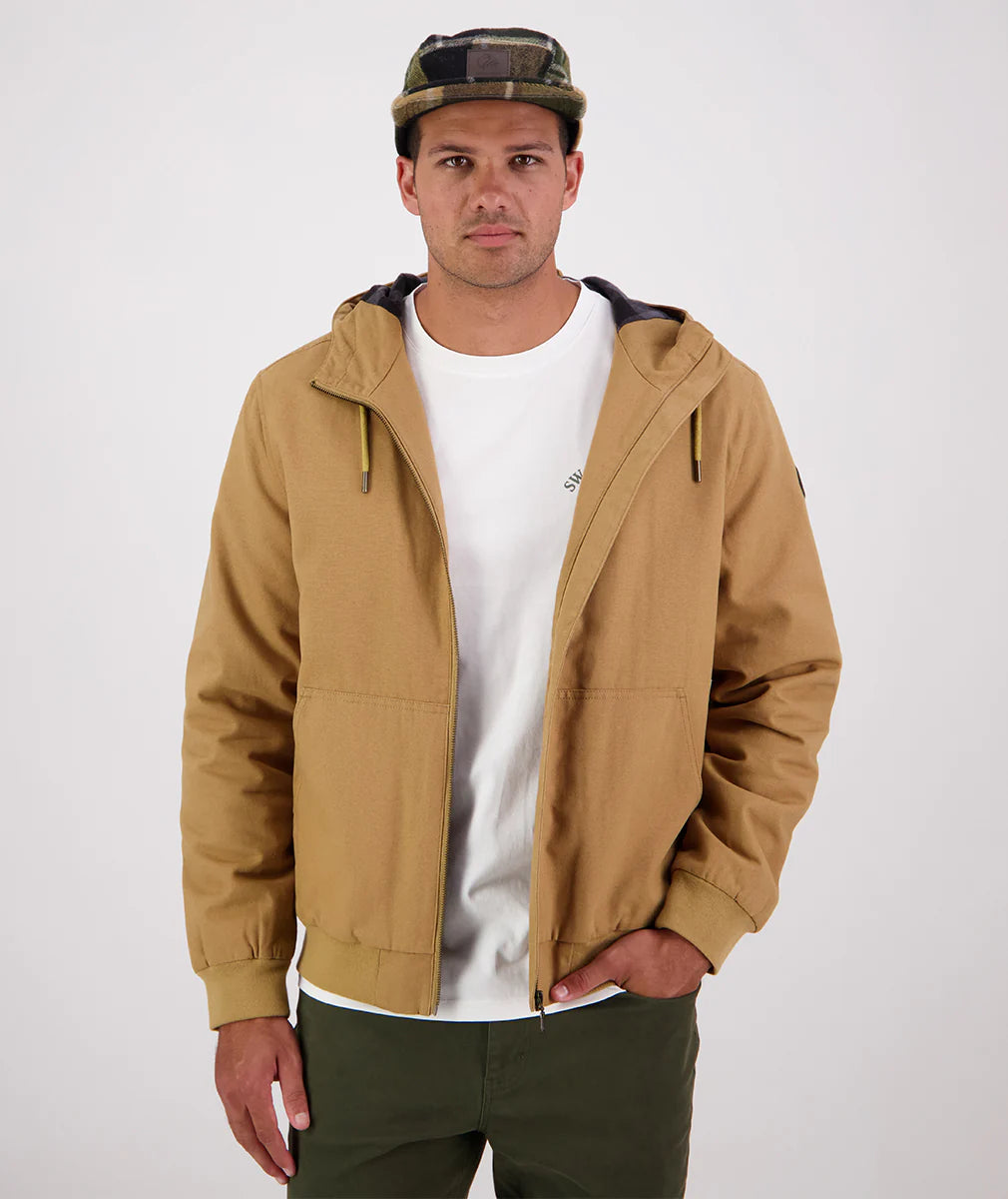 Swanndri Mens Whitlow V2 Canvas Hoodie