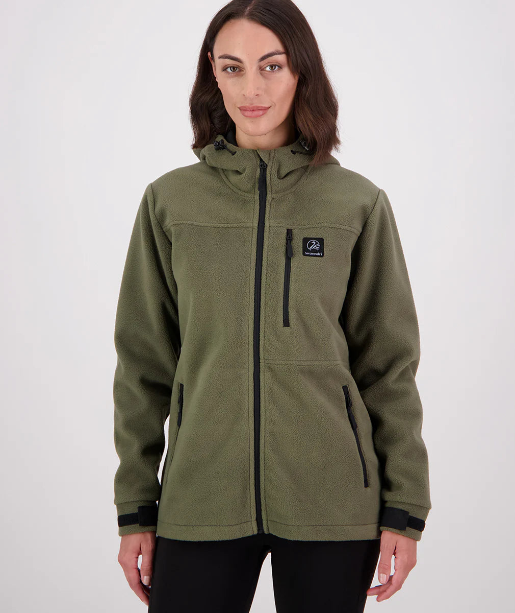 Swanndri Womens High Rock Stormshield Jacket Forest
