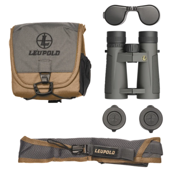 LEUPOLD BX-5 SANTIAM HD 10X42 SHADOW GREY BINOCULAR