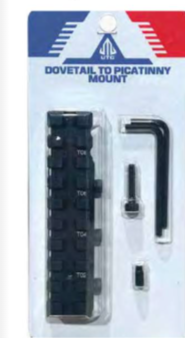UTG Dovetail to Picatinny Mount Rail Short