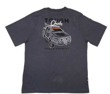 Stoney Creek Womens Country Cruisin Tee Dark Grey