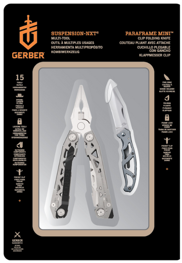 Gerber Suspension + Paraframe Gift Tin