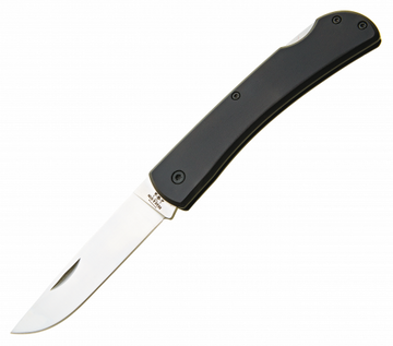 Bear & Son Black Aluminium Large Locking Knife