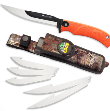 Outdoor Edge Razormax Orange + 6 blades