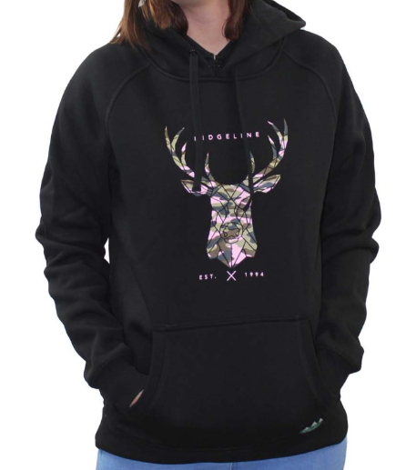 Ridgeline Womens Deer Hoodie Pink/Camo – Sports Hut