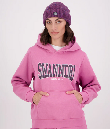 Swanndri Womens Varsity Hoodie Blossom