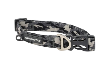 Winchester Designer Dog Collar Camo Black