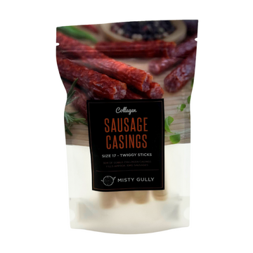 Misty Gully Collagen Sausage Casings (Size 17)