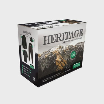 Ridgeline Mens Heritage 4 Piece Box Pack Black/Olive