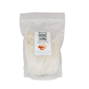 Misty Gully All Natural Hog/Pig Sausage Casings Size 36 Bulk Pack