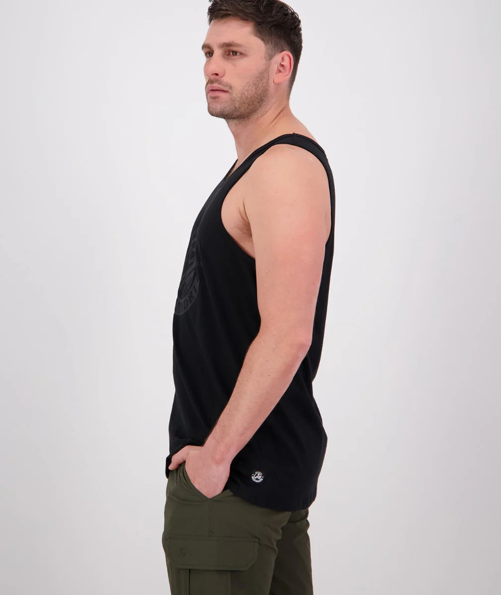 Swanndri Mens Original Printed Singlet