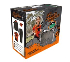 Ridgeline Kid's Rugged 4 Piece Pack (Blaze Camo/Black)