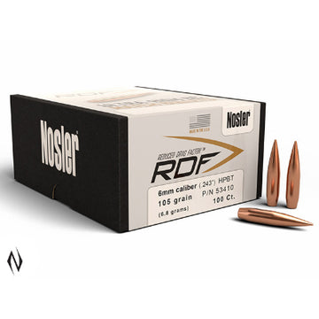 Nosler RDF 6.5mm 115gr HPBT Projectiles (100pk)
