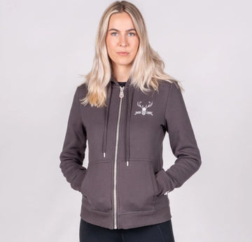 Hunters Element Women's Red Stag Hoodie (Shadow)