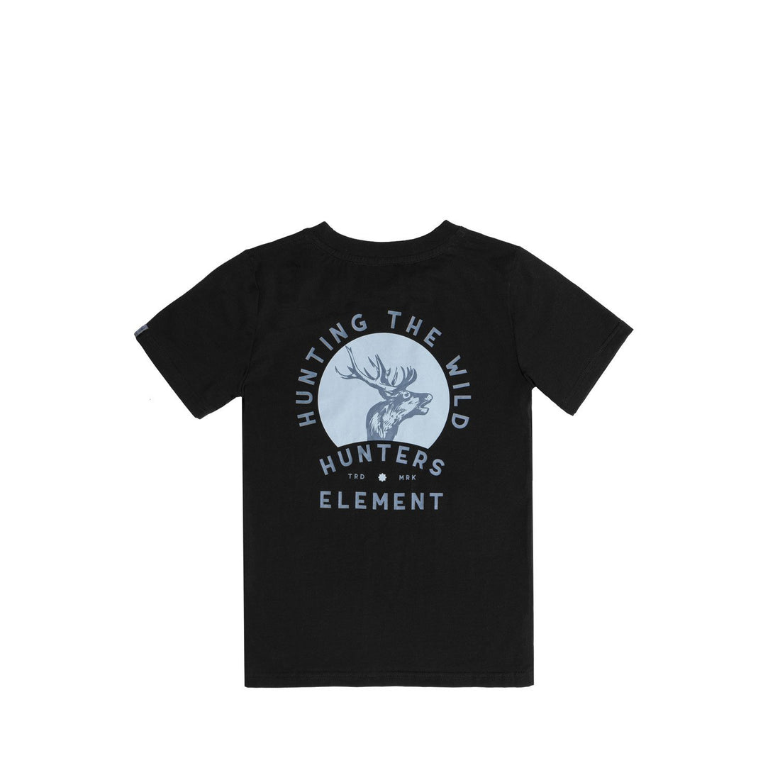 Hunters Element Kids Roaring Stag Tee (Black)