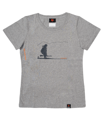 Stoney Creek Women's Hunting Solo Tee (Grey Marle)