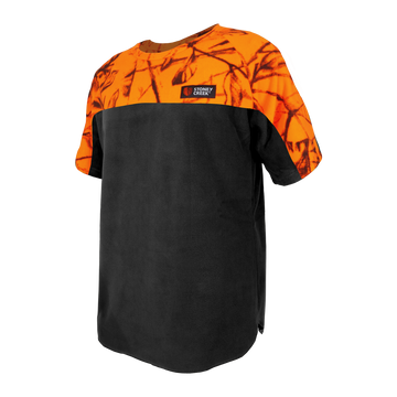 Stoney Creek Kid's Bushlite Tee (Black/Orange)
