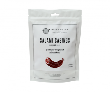 Misty Gully Banquet Bags Salami Casings – 50mm (5m length)