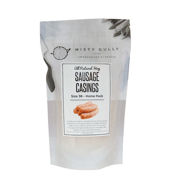 Misty Gully All Natural Hog/Pig Sausage Casings (Size 36)