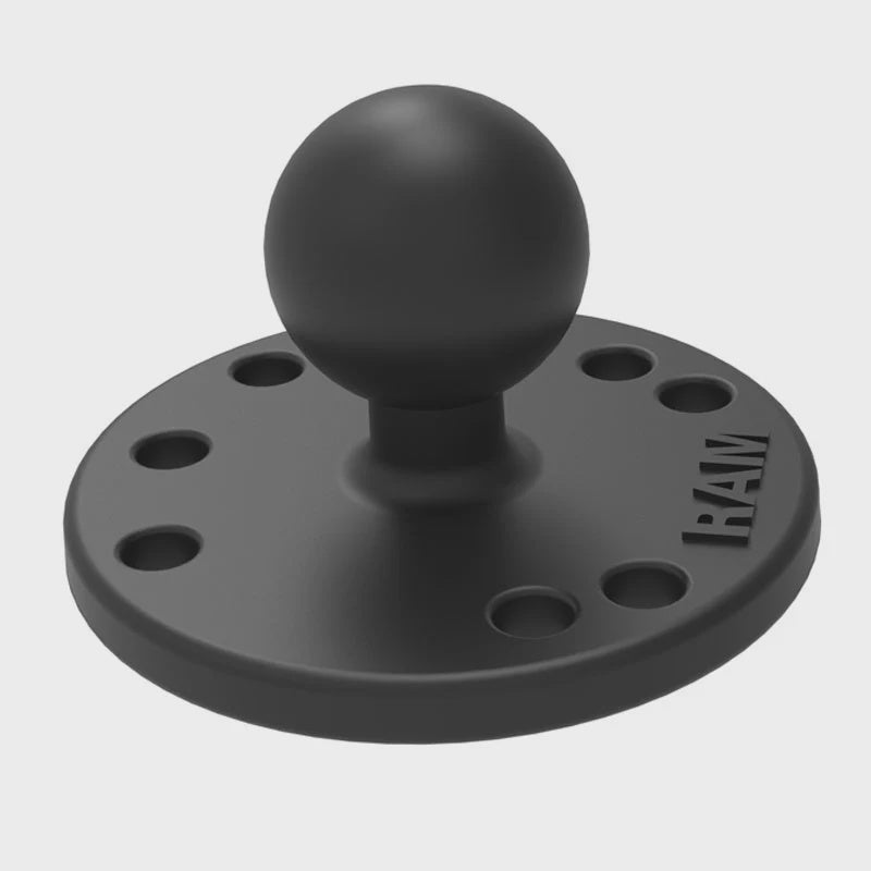 RAM 2 7/16" DIA Base With 1" Ball