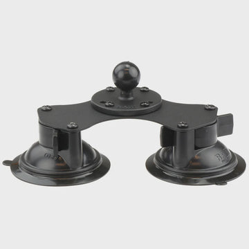 RAM Double Suction Cup Base With 1" Ball