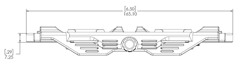 Magne-tech Left Hand Receiver Mounts on T3X for Magne-tech Rings