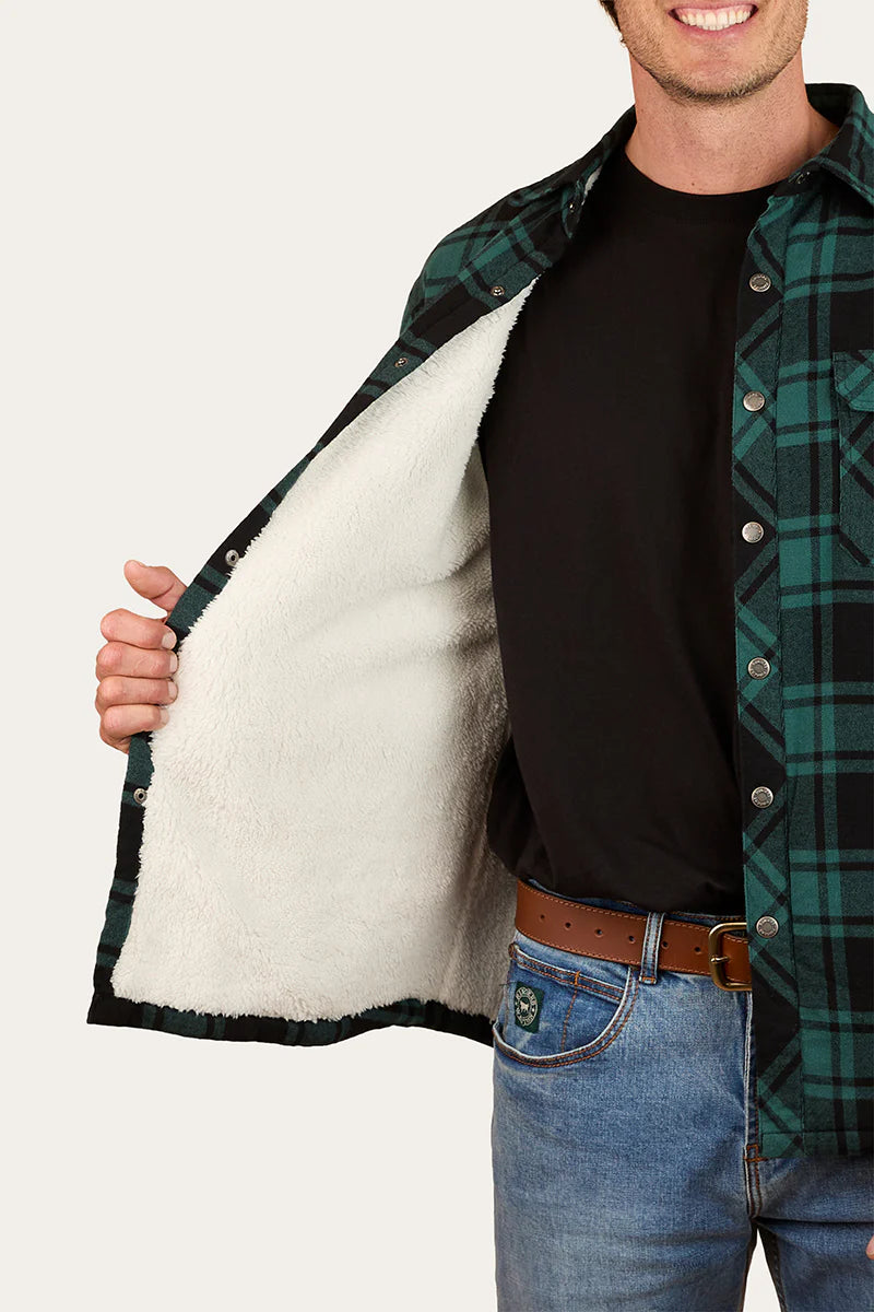 Ringers Western Sawyer Mens Sherpa Flannel