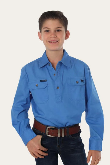 Ringers Western Kids Ord River Half Button Shirt