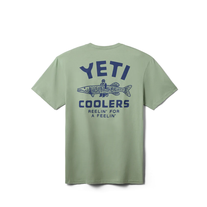 Yeti Coolers Fishing Tee Olive